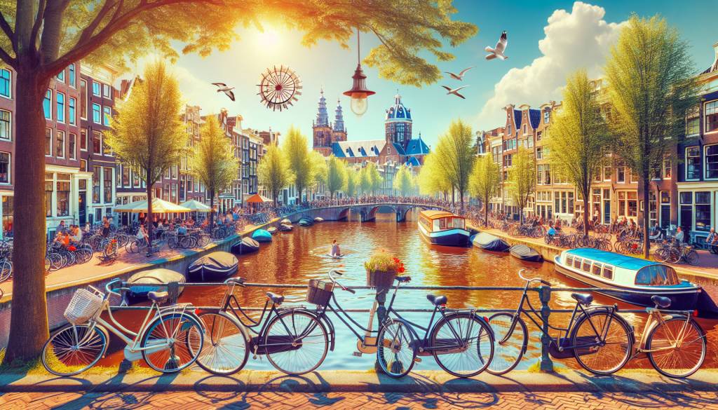 Découvrir Amsterdam en été : canaux, culture et vélo sous le soleil