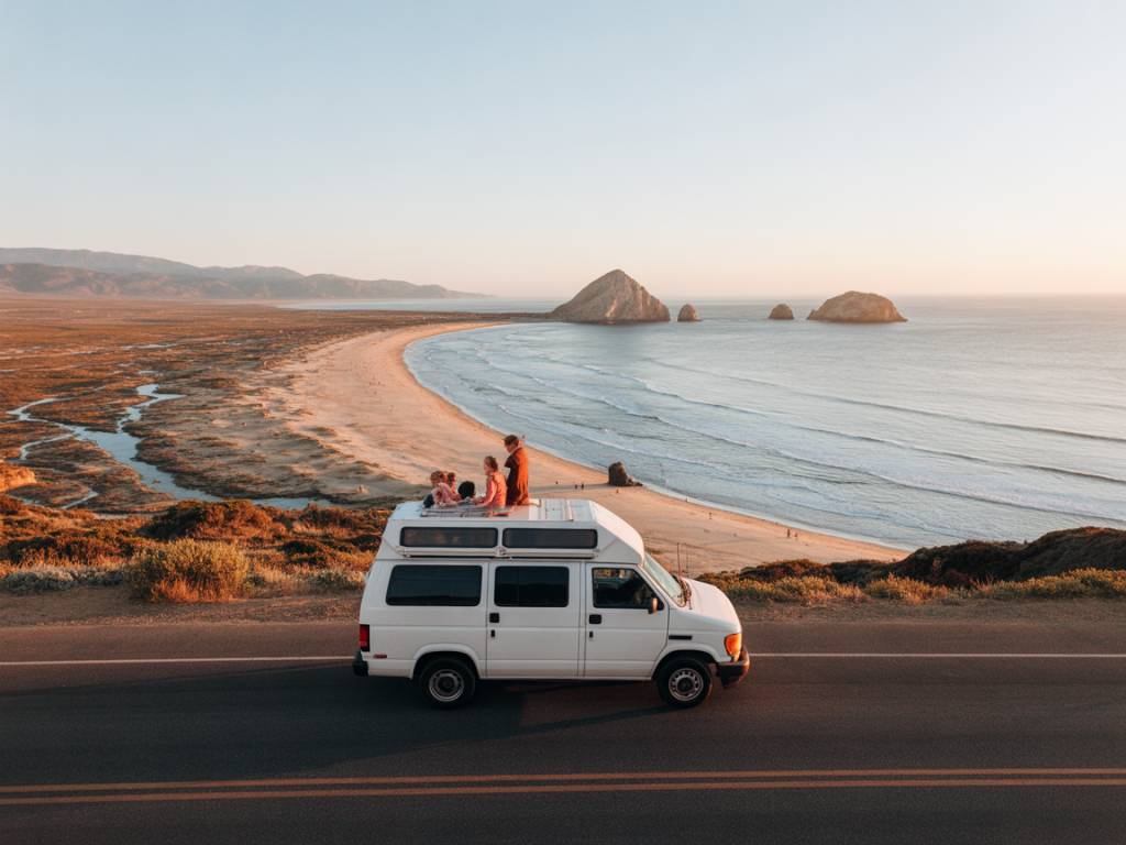 Roadtrip en van en famille en Californie : parcs nationaux, plages sauvages et villes mythiques