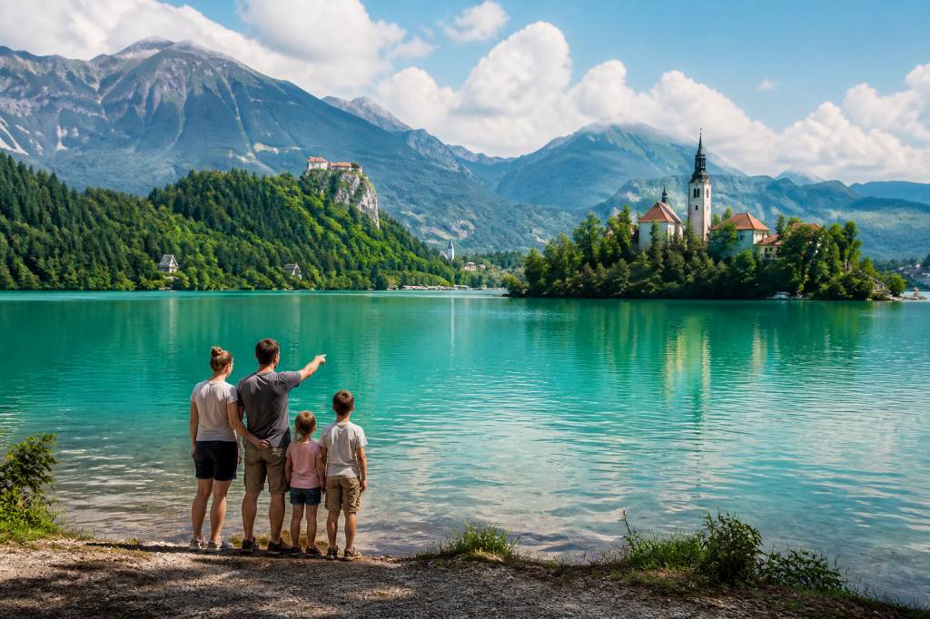 Roadtrip en van en Slovénie en famille : lacs turquoise, grottes spectaculaires et villages alpins